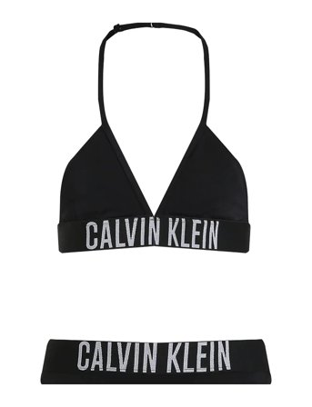 Calvin Klein Triangle Bikini Set - Black - 140-152