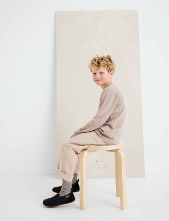 Bisgaard Bisgaard Sailor Wool - Black - 31/20.2CM