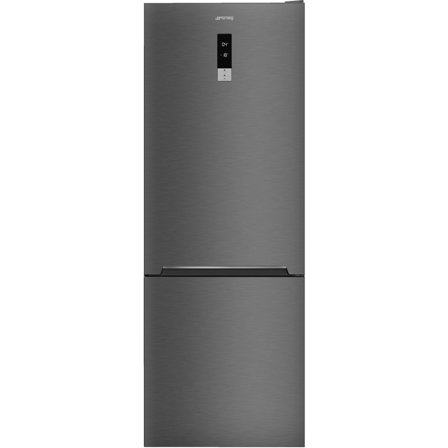 Smeg FC48KDND French Door kjøleskap, svart