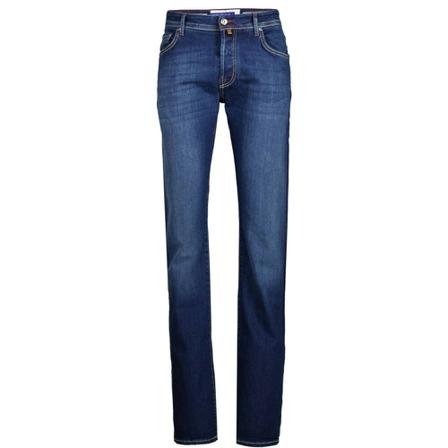 Jacob Cohën, Regular fit jeans Blauw, Heren, Maat:W36