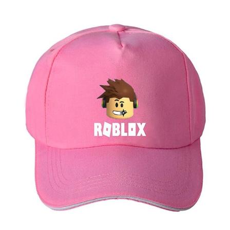 Roblox Spel Basebollkeps Justerbar Snapback Mesh Solhatt Hip Hop Hattar (FMY) Pink 1