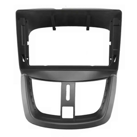 9 Tommers 2Din Bilradio Fascias Ramme Navigasjonsramme Stereo Panel Fascia Stereo Panel Kompatibel med Peugeot 207 2006-2010