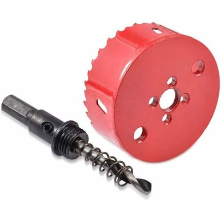 M42 Bi-Metal -reikäsaha, metallihampainen reikäsaha, 110 mm:n maissisetti reikäsahaterä, puulle, alumiinille, raudalle, muoville