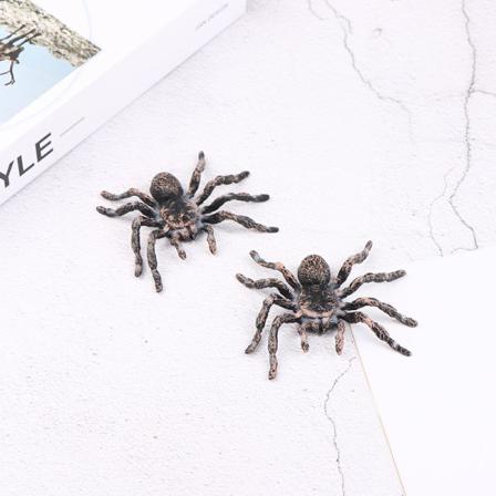 2st 9,5 Cm Spindelinsektsmodell Leksak Halloween Prop
