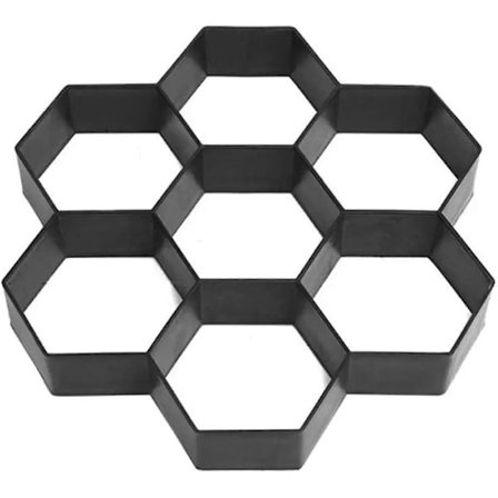 DIY Genanvendelig Cementbetonform, Stenbelagt Fortov Design Belægningssten Have Terrasse Indkørsel Dekoration