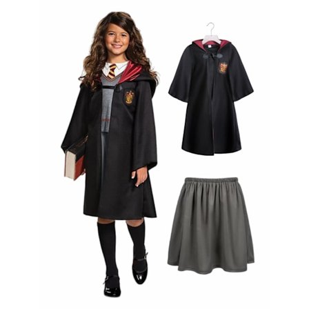 Harry Potter -asu, tyttöjen rooliasut sopivat 120 cm pituisille