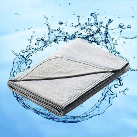 Cooling Summer Blanket, Double Sided, 0.4 Tog, Lightweight for Hot Nights
