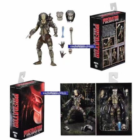 NECA Predator P1 Jungle Hunter 2.0 Deluxe Edition 7-tums Ledad Actionfigur