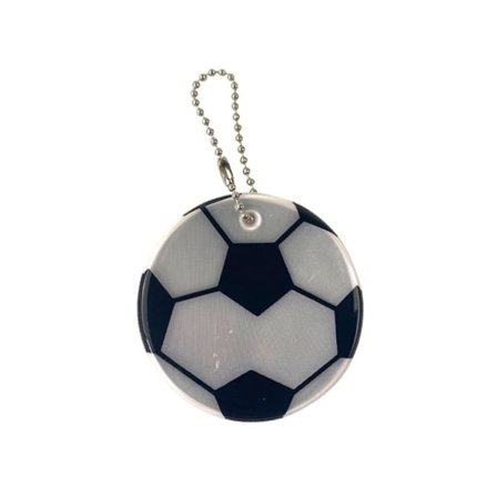 Barnens Säkerhetsreflektorer Nyckelringar Snygga Reflekterande Fotbollsmönster Ryggsäckar Barnvagnar Jackor Säker Reflekterande Nyckelring 2