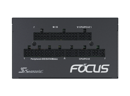 Seasonic Focus GX-750-V4 - 750W Gold PCIe 5.1 - ATX 3.1 - 10 års garanti