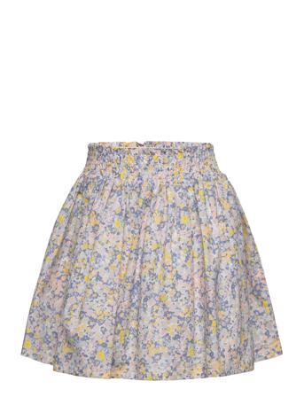 Skirt Cotton Dresses & Skirts Skirts Short Skirts Multi/mønstret Creamie*Betinget Tilbud