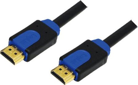 LogiLink HDMI-Kabel Anschl. 19pin St/St 2.00m sw 1