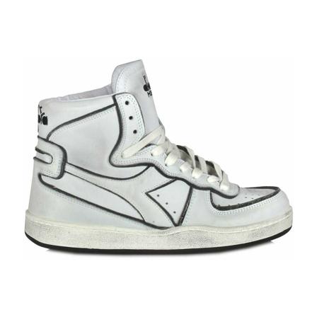 Diadora, Sneakers Wit, Dames, Maat:37 EU,leer