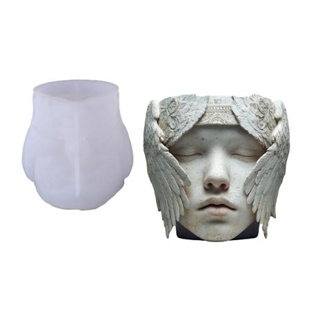 Silikoneform til håndlavede potter og smykkeskåle i resin