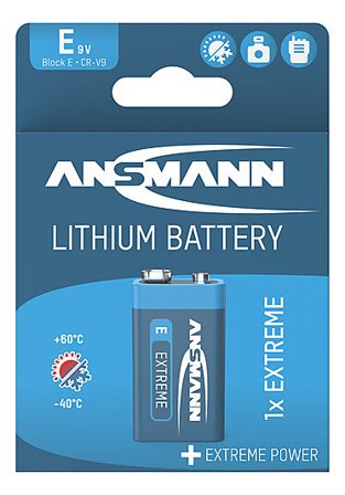 ANSMANN Batteri Lithium 9V
