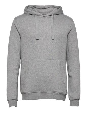 Bamboo Hoodie Fsc Underwear Night & Loungewear Pyjama Tops Harmaa Resteröds
