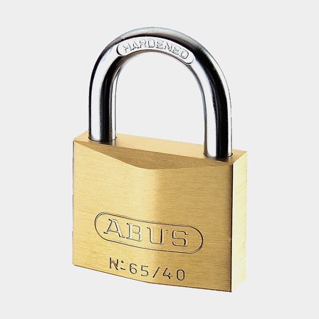 Padlock ABUS 65/30, Ø5 mm, brass
