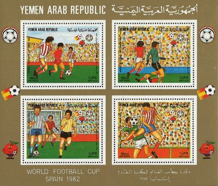 Yemen 1982 - MICHEL blok 226 - Miniark - Postfrisk