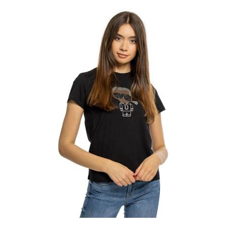 Karl Lagerfeld T-Shirts Sort, Dame