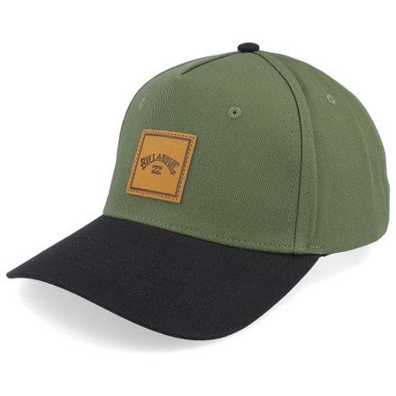 Billabong - Grön Keps - Stacked Military/Black A-Frame Adjustable @ Hatstore