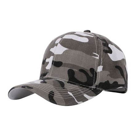 Lippis / Baseball-lippis Camouflage Camo - Harmaa tai Vihreä