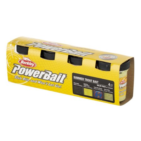Berkley Powerbait Trout Dough Seasons 4-Pack - Summer