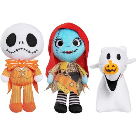 Tim Burtons The Nightmare Before Halloween Liten Plysj 3-delt Sett, Offisielt Lisensierte Barneleker For Aldre 3 Og Oppover Av Just Play