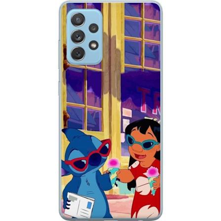 Samsung Galaxy A52 5G Gennemsigtig cover lilo og stitch 2025