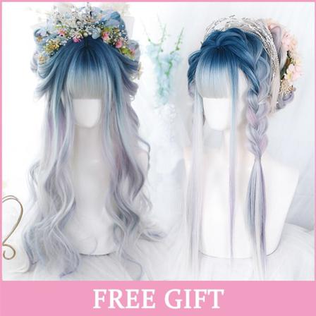 Syntetiska Peruker I Mitten Av Syntet Auburn Mjuk Syntetisk Peruk