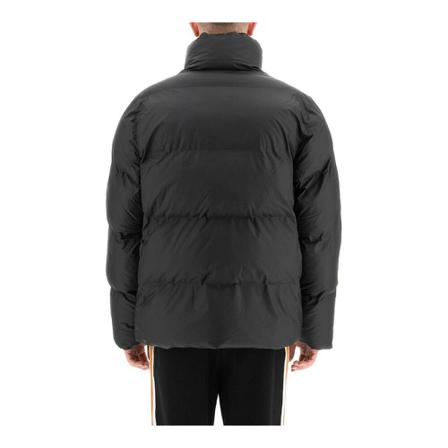 Rains, Down Coats Zwart, Heren, Maat:L,stof