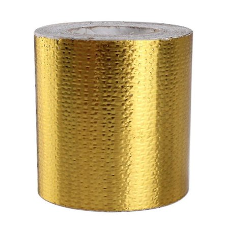 Glassfiber Varmeskjold Tape Termisk Barriere Tape Varme Reflekterende Lim BY