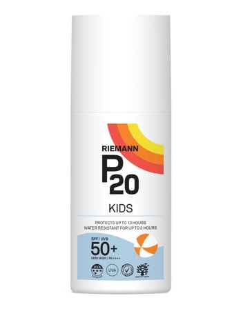 Riemann P20 Sun Cream KIDS SPF50+ water based creme formulation