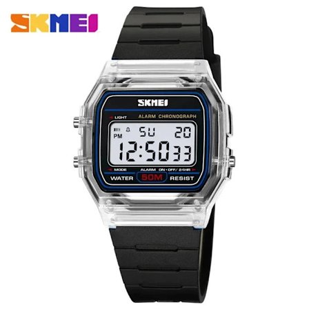 SKMEI 2056 Elektronisk klocka för män Dam Vattentät Sport Kalender Datum Armbandsur Countdown Clock Boy Girl 1412 Reloj Hombre