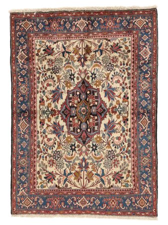 Bidjar Rug Oriental Dark Red/Brown (Wool, Persia)