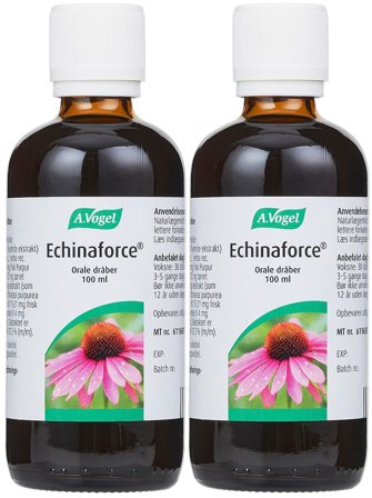 A.Vogel Echinaforce Dråber 2 x 100 ml, Helse & Madvarer, Naturlægemidler, Forkølelse