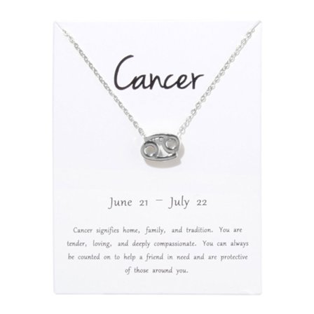 Gavehalskjede Zodiac Sign Cancer Necklace