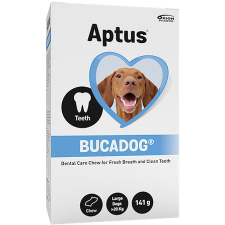 Aptus - Bucadog Chews Large - Hund - Hundegodbiter & tyggebein - Dental tyggebein & tanntyggebein - ZOO.no