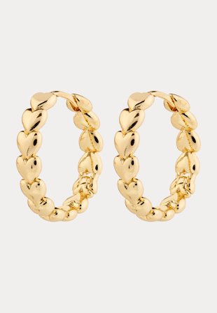 Pilgrim-Maeve Hoop Earrings Gold-plate-Onesize