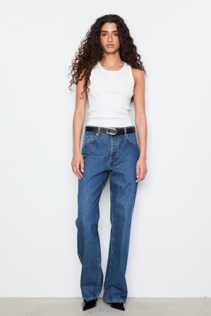 CAMILLA PIHL - Billie - Washed Dark Blue Size24x32 Jeans