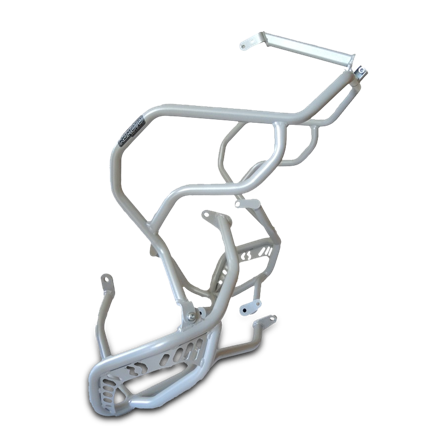 Barras de Motor Superior e Inferior RDMOTO Mate-Plateado - BMW R 1200 GS 2013-2019