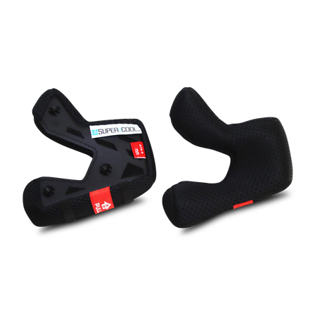 Wangkussens voor Jeugd Crosshelmen 6D ATR-3Y 50 mm