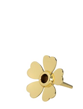 Design House Stockholm Me To You Candle Holder 1-Pack - Gold - H:2.9CM