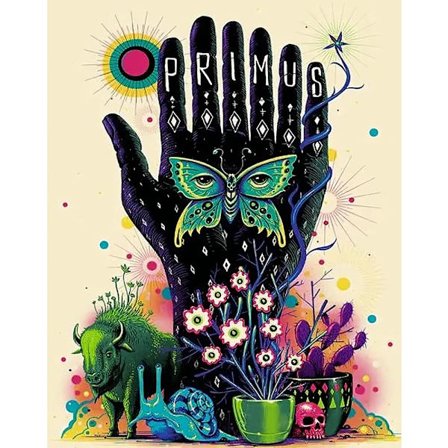 Fjäril Nybörjare Rund Full Diamond Animal Diamond Art Kit Inse