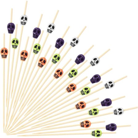 200 stk. kranie cocktailpinde frugtpinde tandstikker sandwich