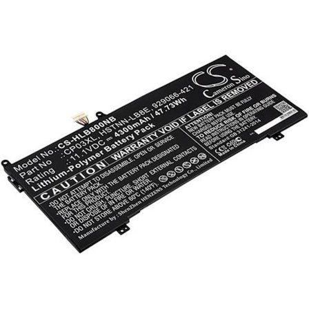 Batteri til HP Spectre x360 13 Convertible osv
