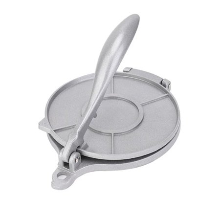 Tortillapress i gjutjärn, Tortillapressmaskin SILVER