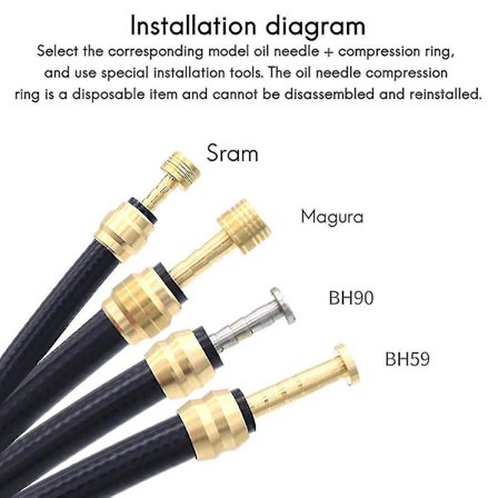 20 Pakke Sykkelbremse Oliven Messing Koblingssett Kompatibel Shimano Bh59 Bh90 Avid Sram Magura Hydraulisk Skivebremseslange