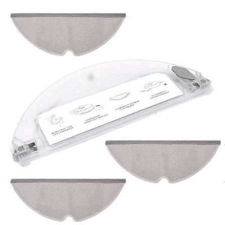 Vandtank til støvsuger, rengøringsklud, passer til S50/T6, reservedele til robotstøvsuger