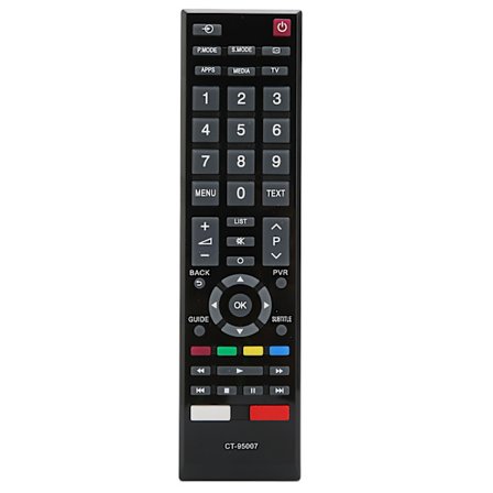 Toshiba TV Fjärrkontroll Ersättning för 32L5995 32L5997 43L5995 43L5997 LCD TV