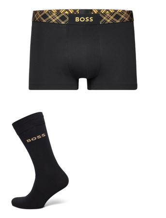 Trunk&Sock Gift Boksershorts Svart BOSS*Betinget Tilbud
